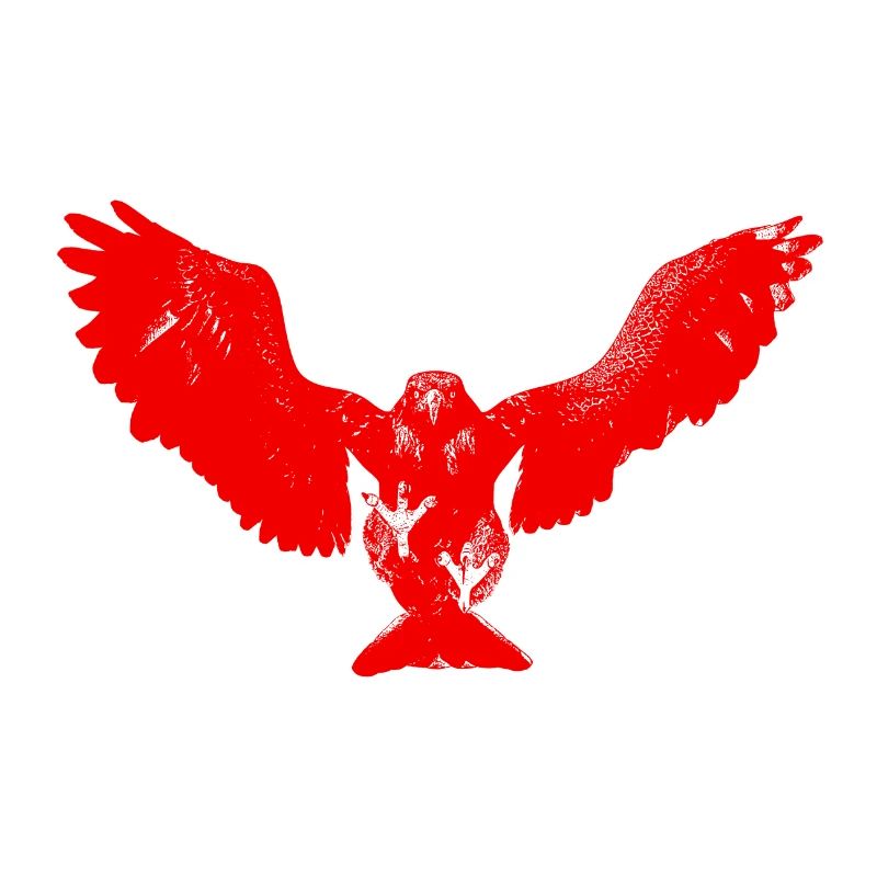 Aigle de pierre, aigle, oiseau de proie, oiseau