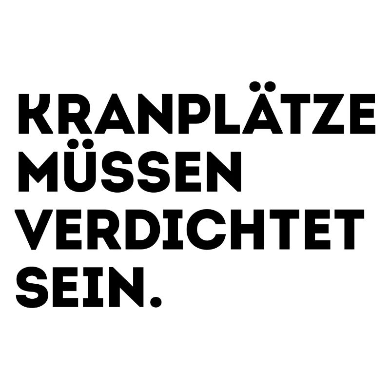 Kranplätze müssen verdichtet sein!