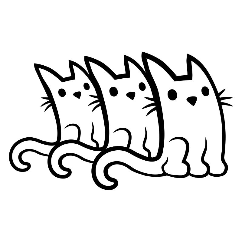 Team 3 cute cats
