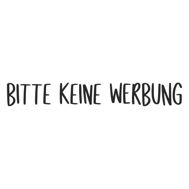 Bitte keine Werbung