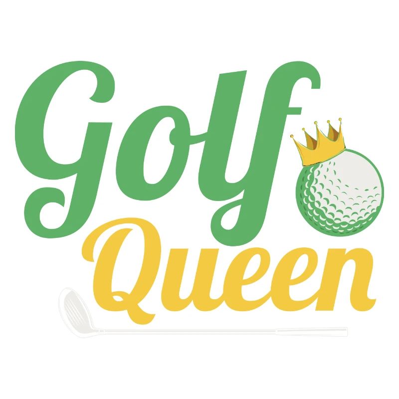 Golf Queen Par Tee Golfing
