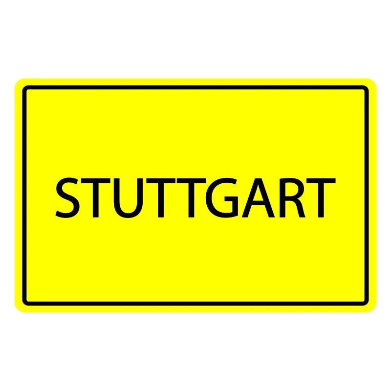 Panneau de signalisation Stuttgart