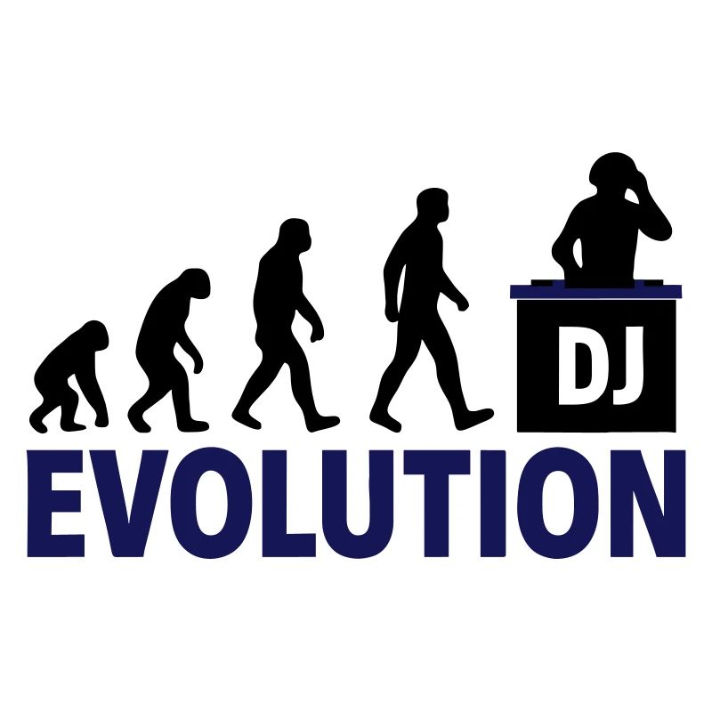 DJ Evolution Music Lover Design
