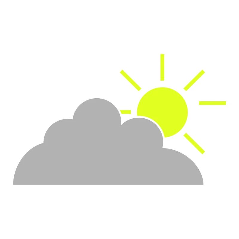 Lightly clouded
