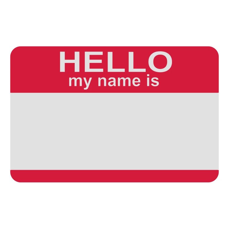 hello my name is