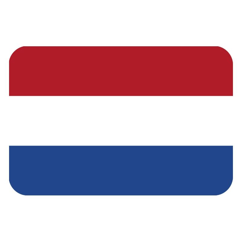 NETHERLANDS FLAG round corner 400 dpi