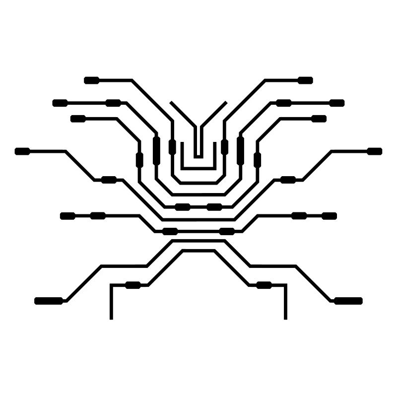 conception pc lignes processeur fil de processeur câbleun