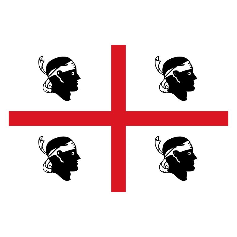 Flagge Sardinien