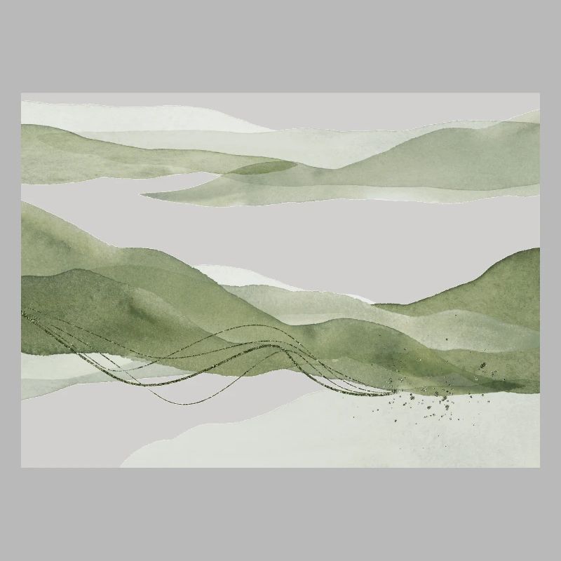 Sage Paysage abstrait