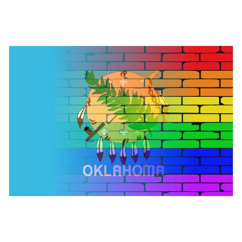 Regenbogenwand Oklahoma