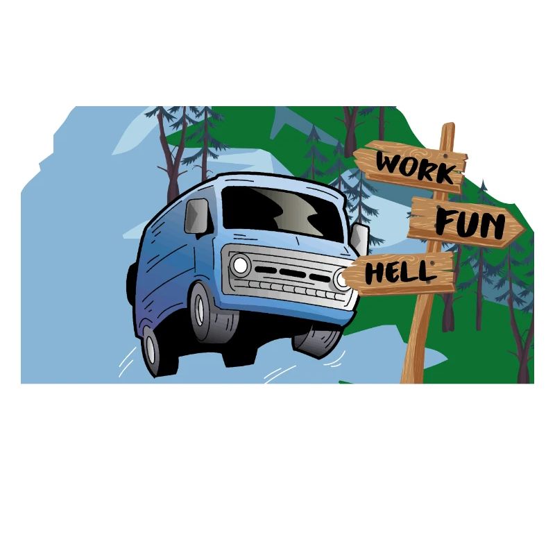 Choose your path - work, fun or hell?