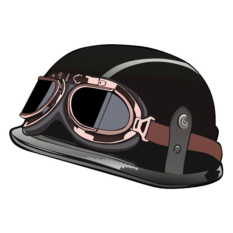 old motorcycle motorcycle helmet biker bezel 602 A