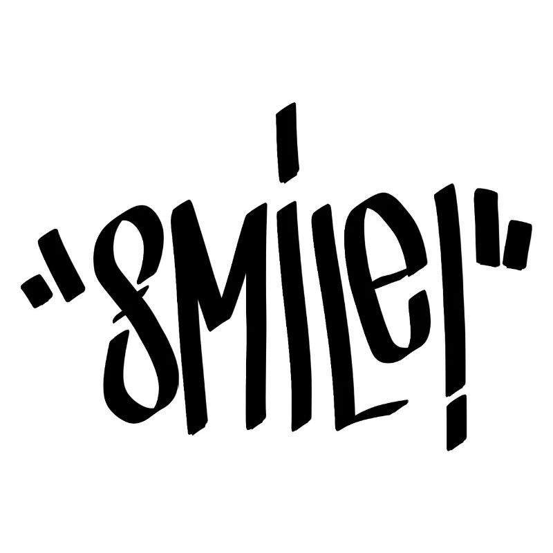 Smile Graffiti Linie - Dees