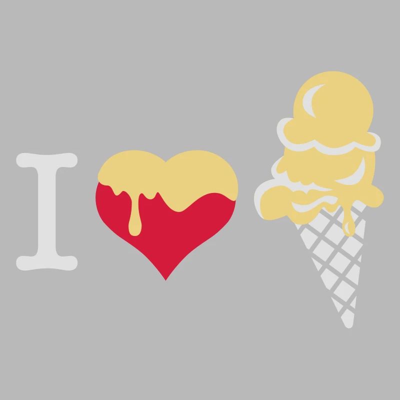 J'aime la crème glacée