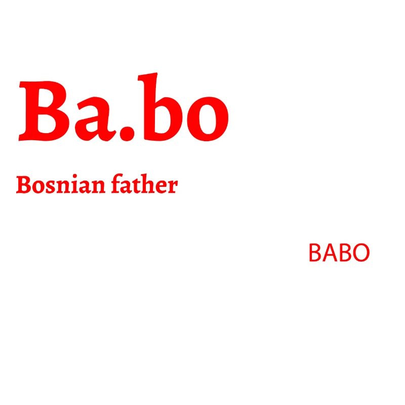 Babo bosnian BytheManzanitas