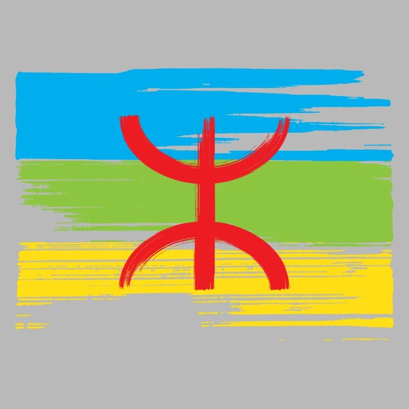 Drapeau Amazigh (Amazigh inside)