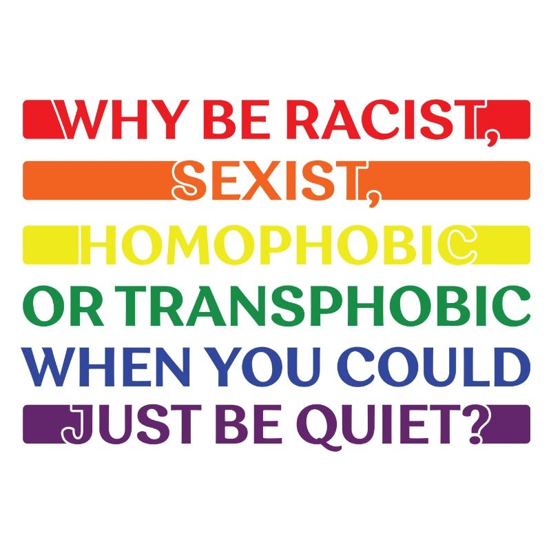 LGBTQ Nonbinary Coloré Rainbow Flag LGBTQ + Pride