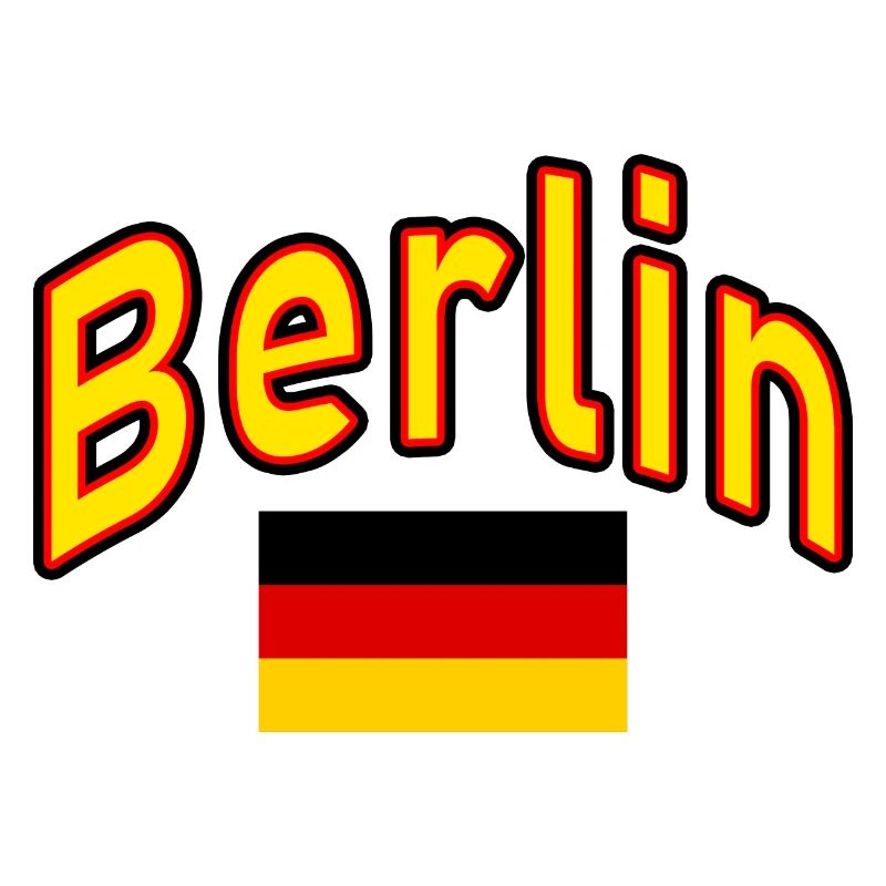 Berlin drapeau de l’Allemagne