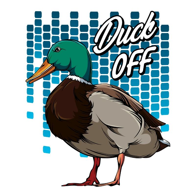 Jeu de mots de canard à la mode | Cadeau de canard