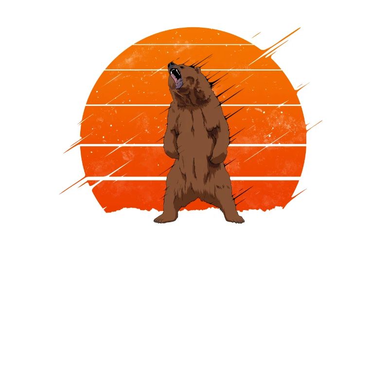 Grizzly Bär Natur Geschenk Braunbär