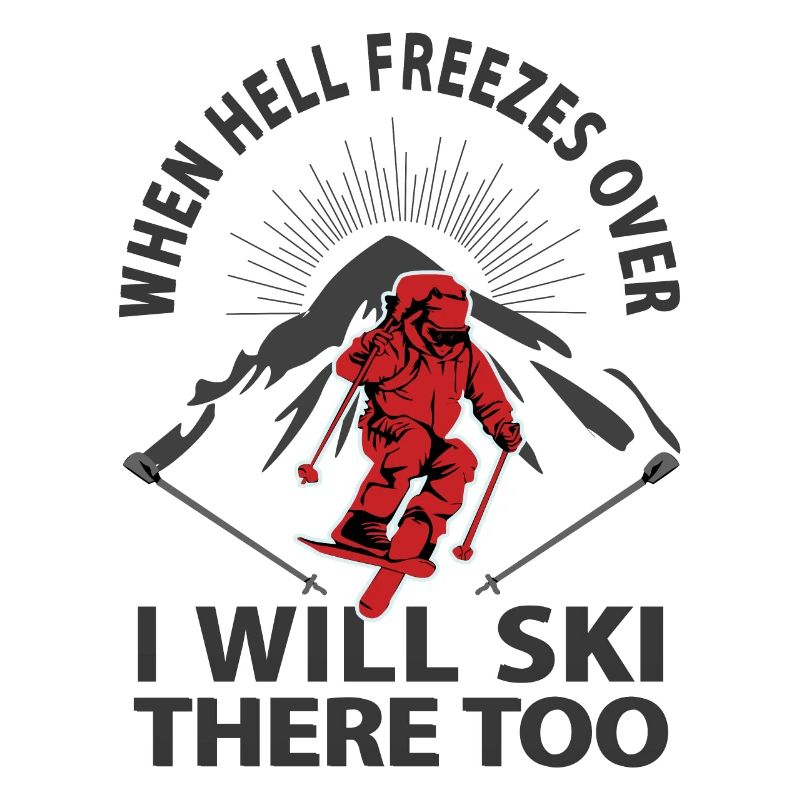 Hell skiing funny