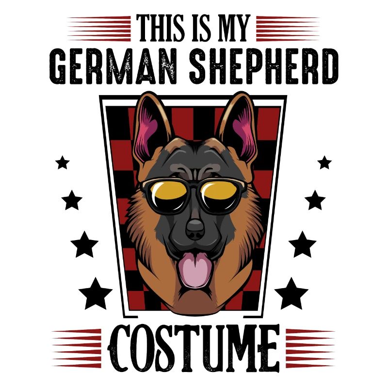 This Is My German Shepherd Costume Geschenk