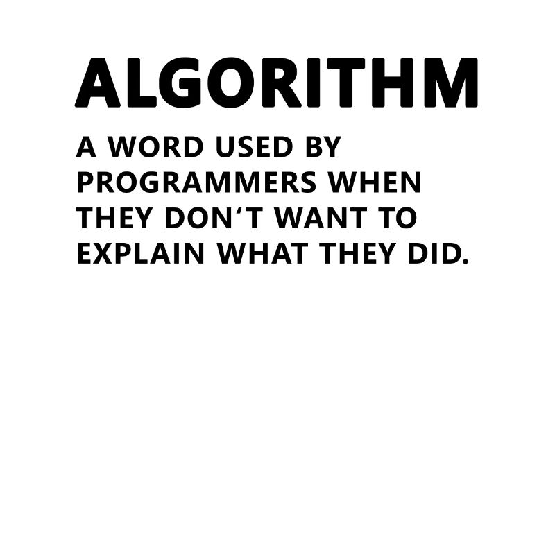 Programmierer Algorithmus Definition