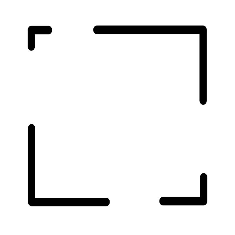 Square Black Frame Decoration