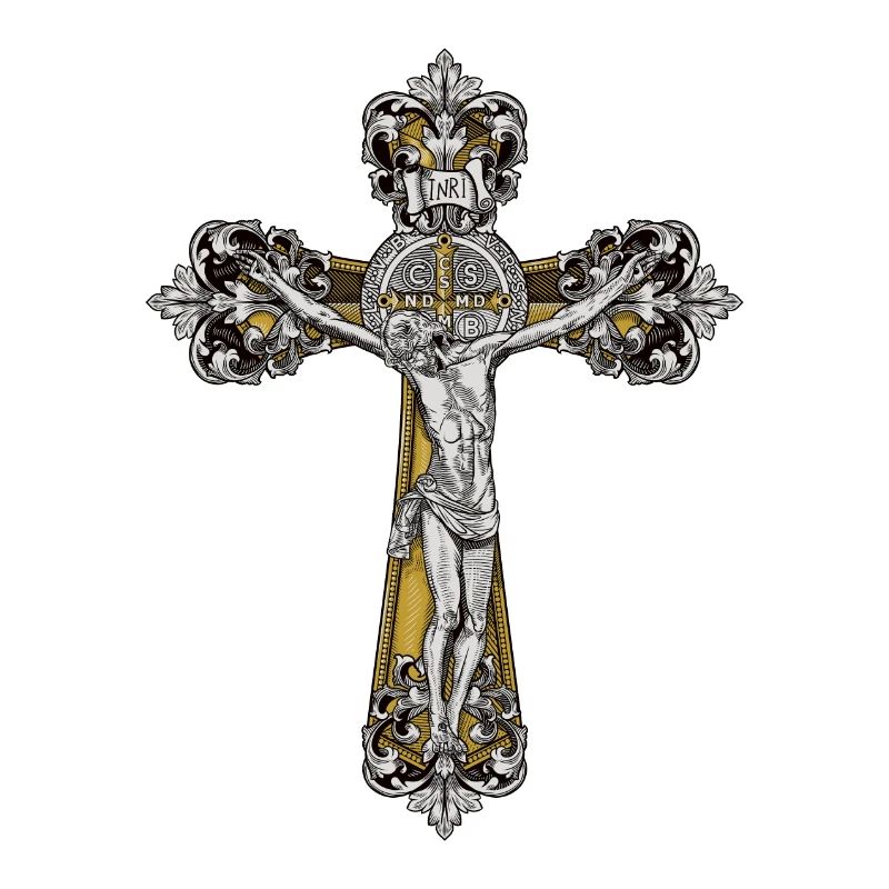 St Benedikt Kruzifix