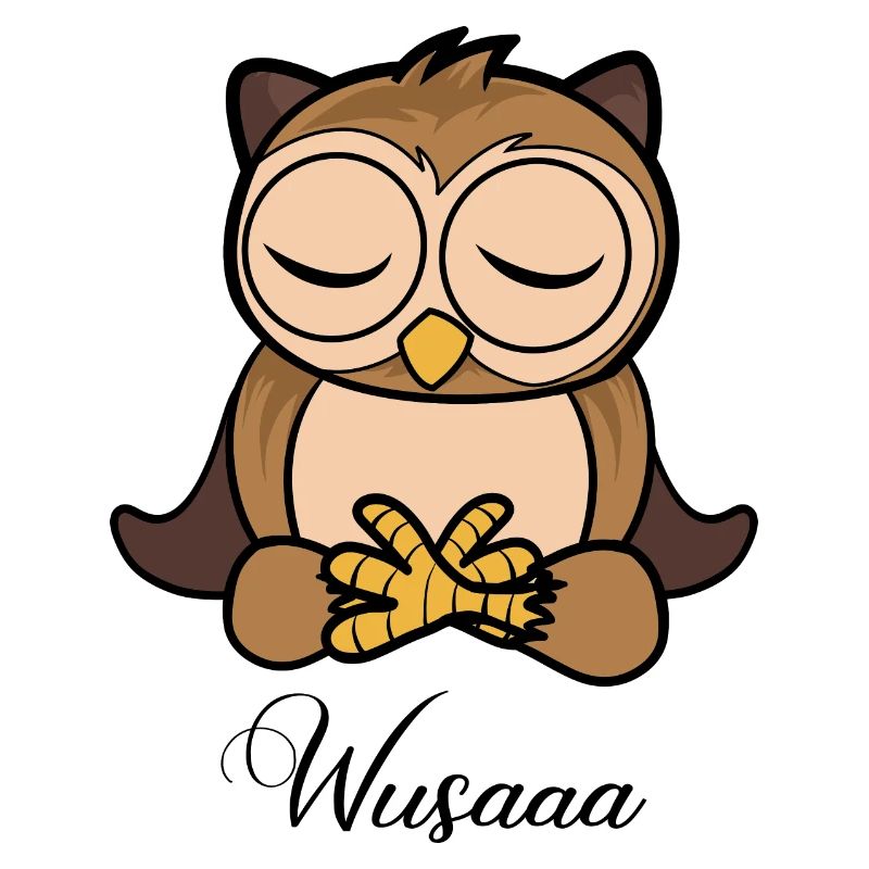 Auszeit Durchatmen Wusaaa Eule