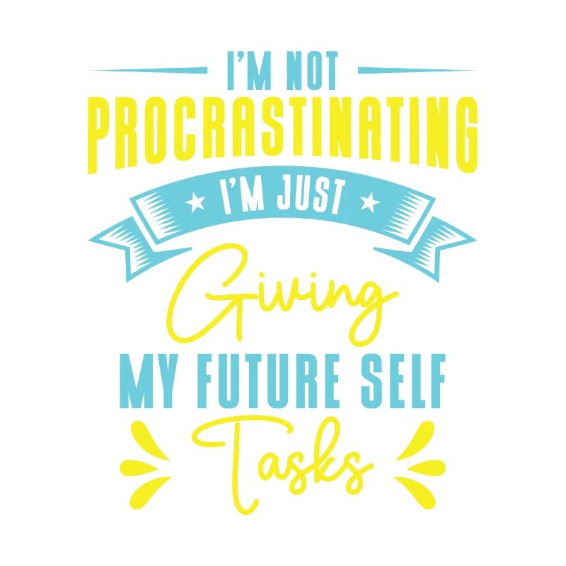 Procrastinating Tasks Procrastinator Delaying Work