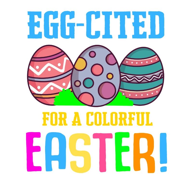 Easter Colorful Egg Dye Rabbit Egg Hunt