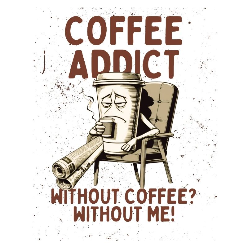Coffee Addict – Without Coffee Without Me