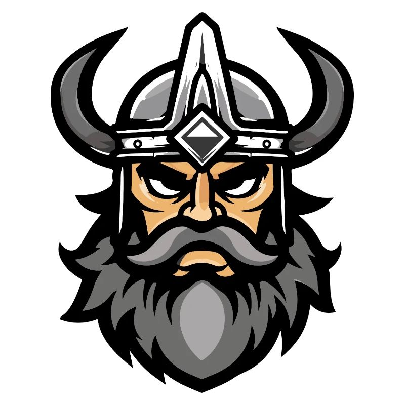 Wikinger Kopf Valhalla