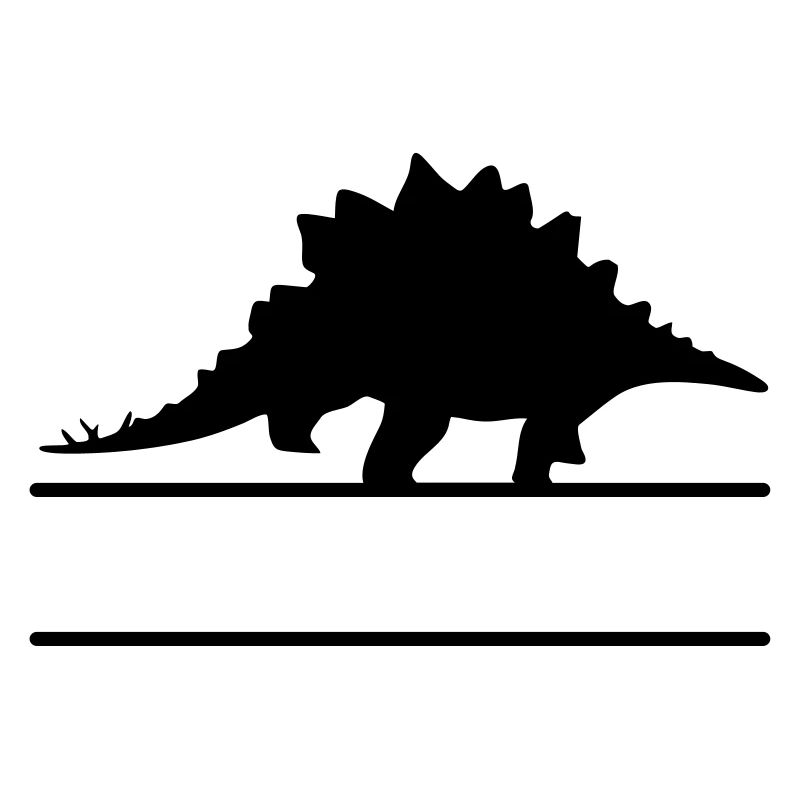 Dinosaurier - eigenen Text, eigener Name