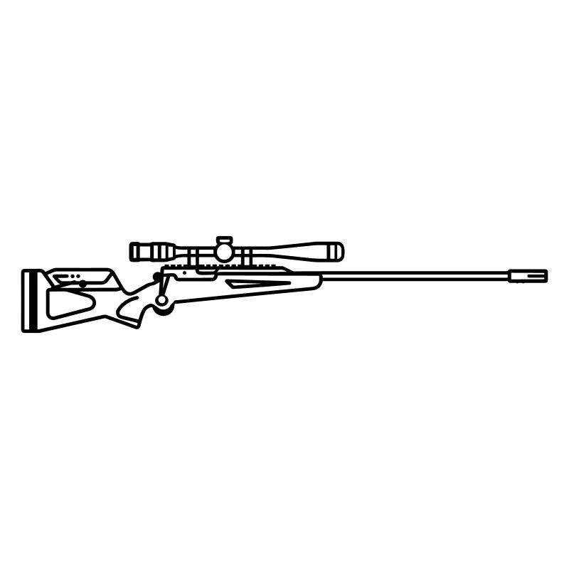 Fusil de chasse sniper