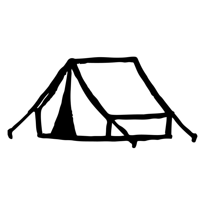 Tent Sketch Drawing