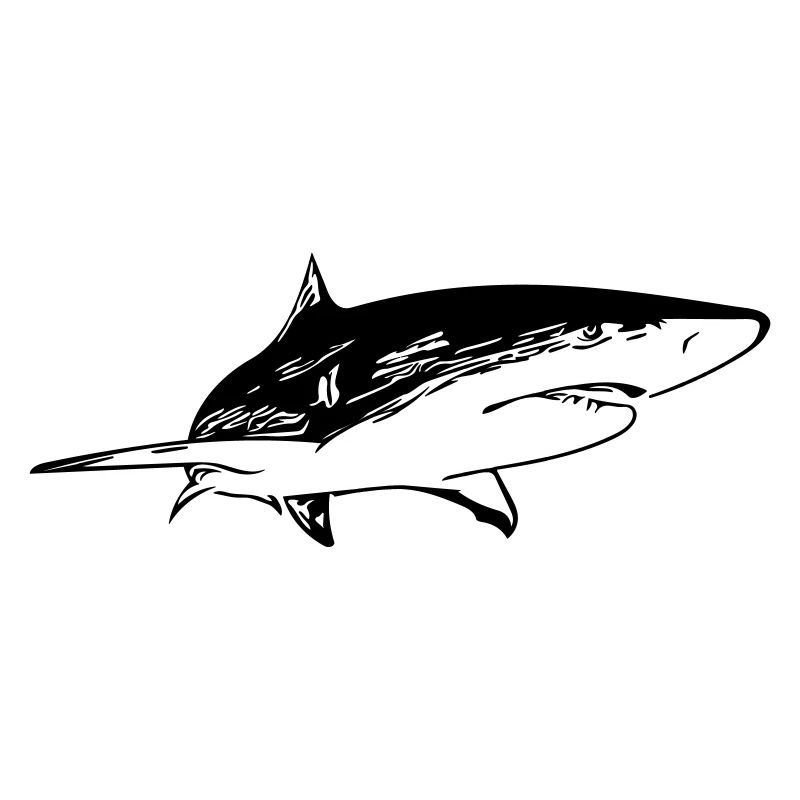 Shark - Vintage Vector Design