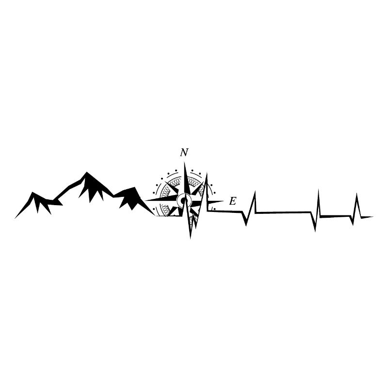 Heartbeat - Compass - Mountain - (10)