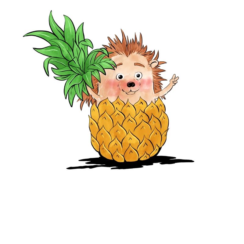 Igel-Ananas