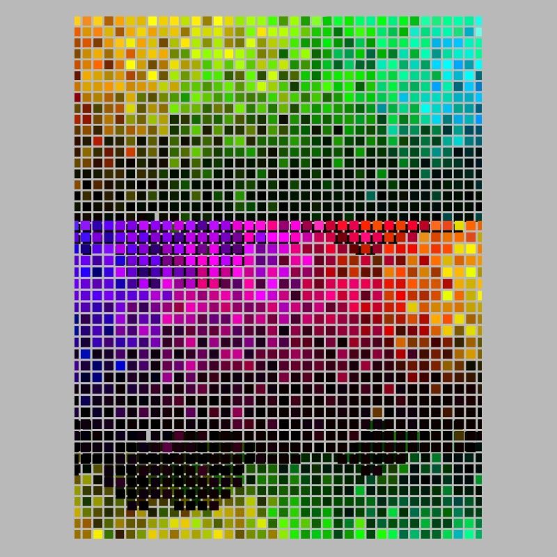 Conception colorée de la mosaïque discokugel