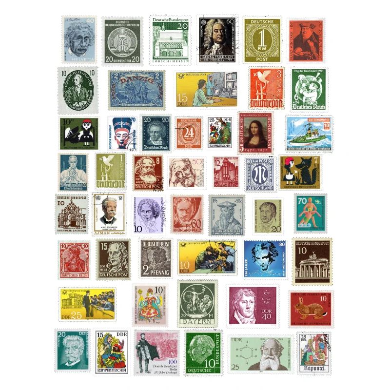 Conception de timbres-poste