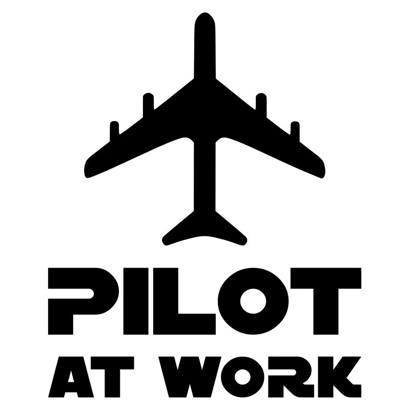Pilot at work (Flugzeug)