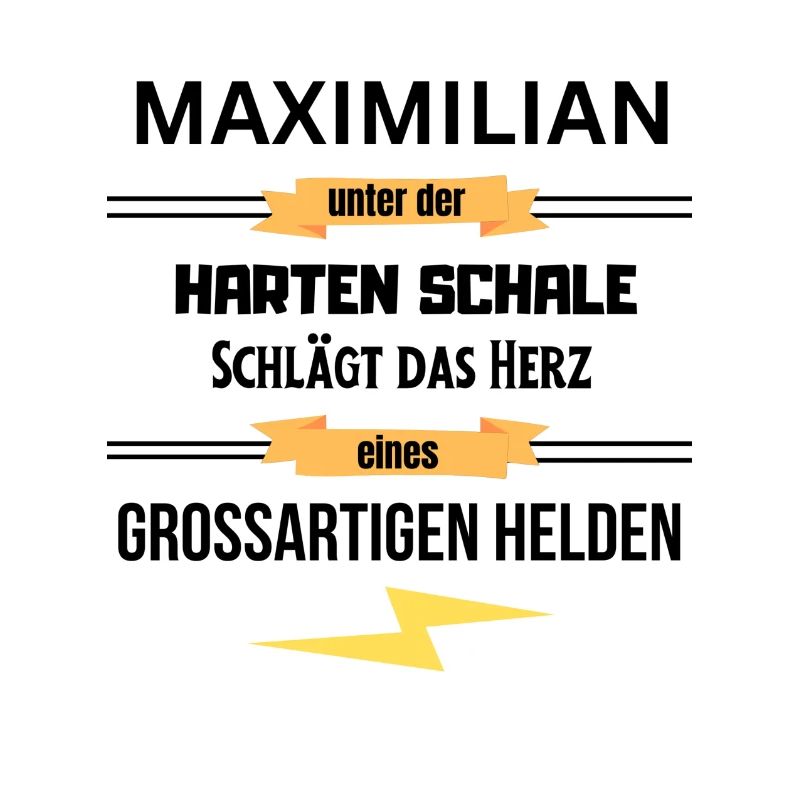 Maximilian harte Schale eines Großartigen Helden