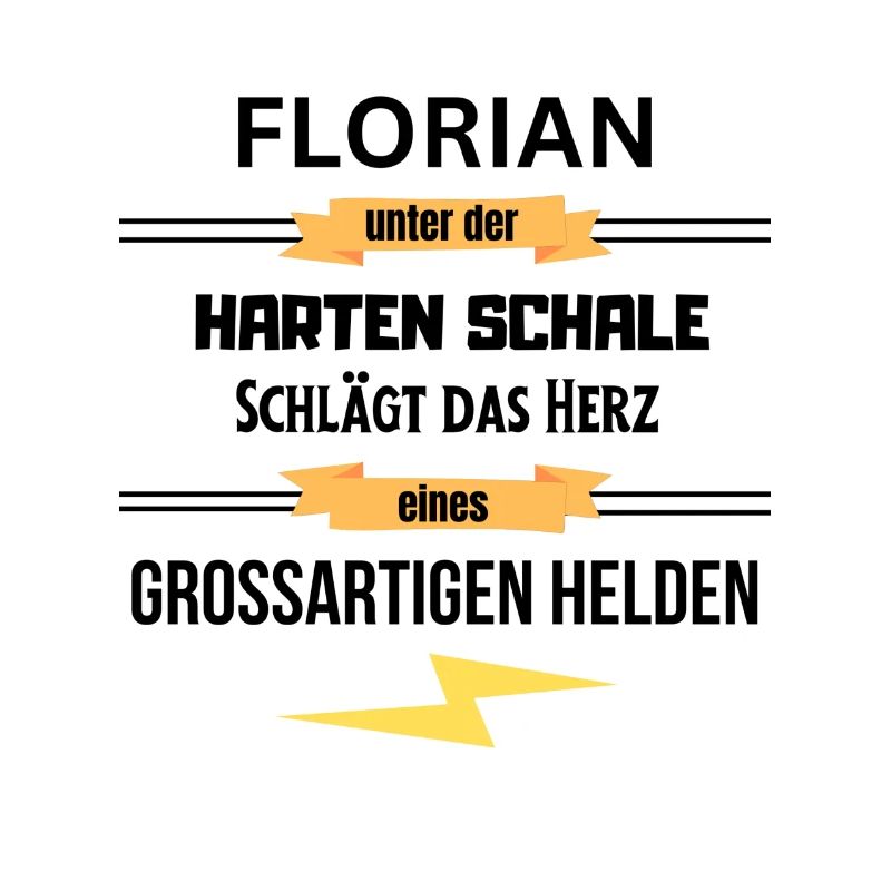 Florian unter harte Schale eines Großartigen Helde