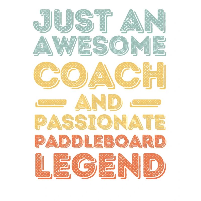 Trainer Paddleboard rétro
