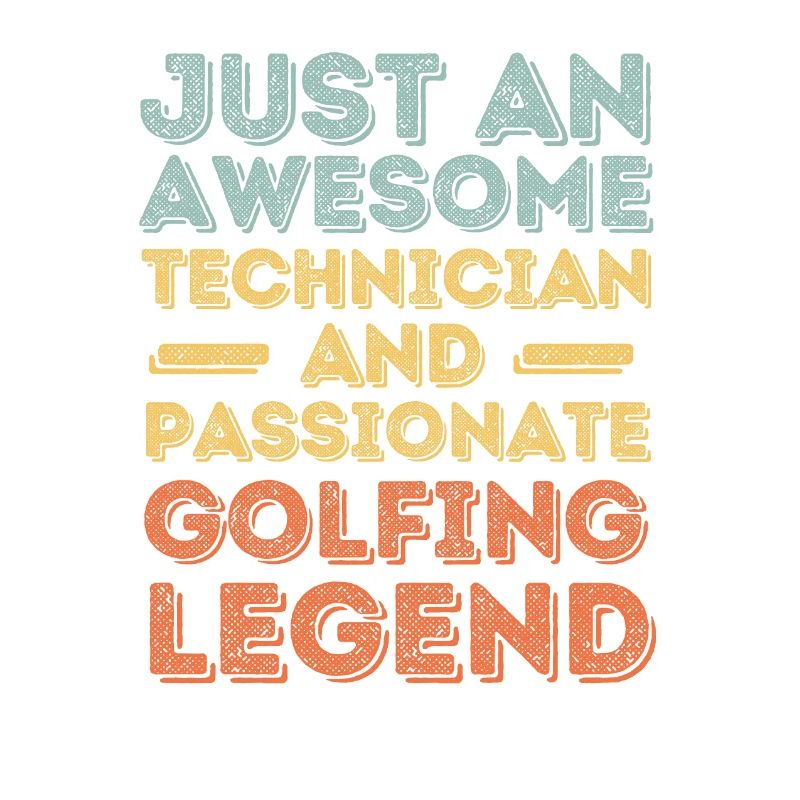 Techniker Golf retro