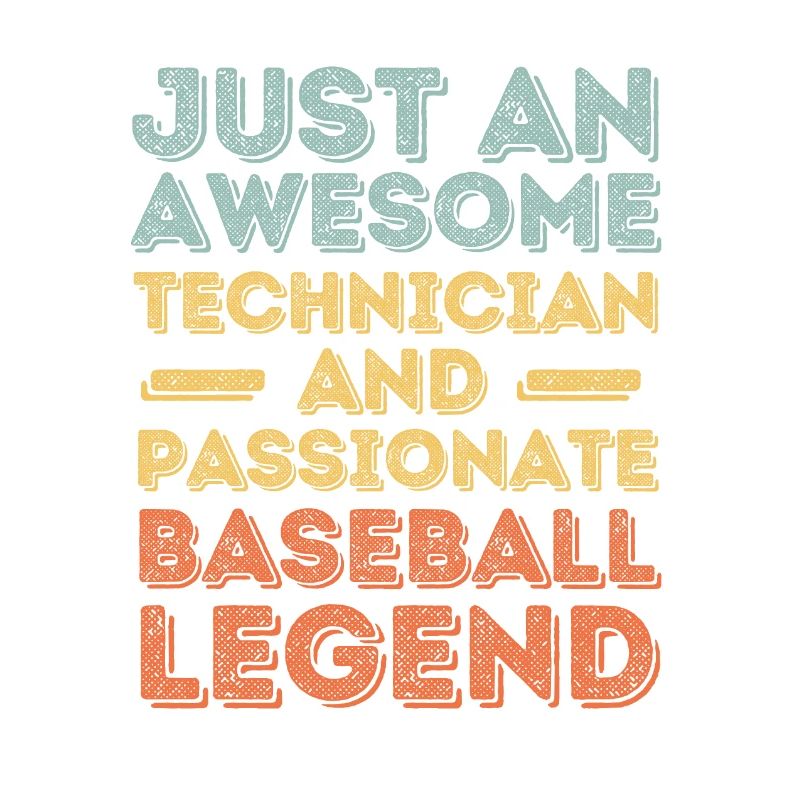 Techniker Baseball retro