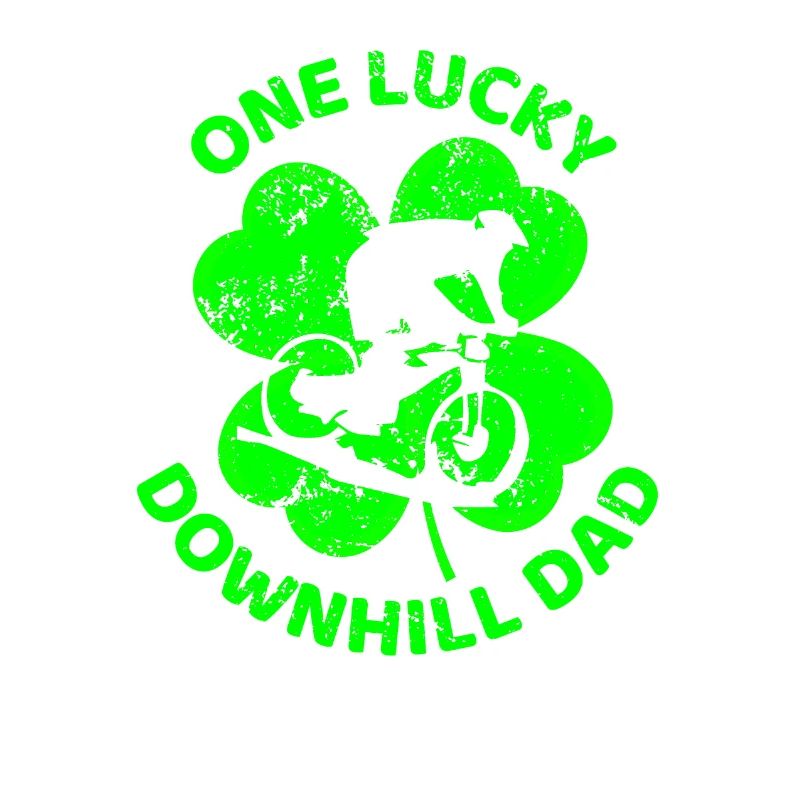 Trèfle de la Saint-Patrick à vélo