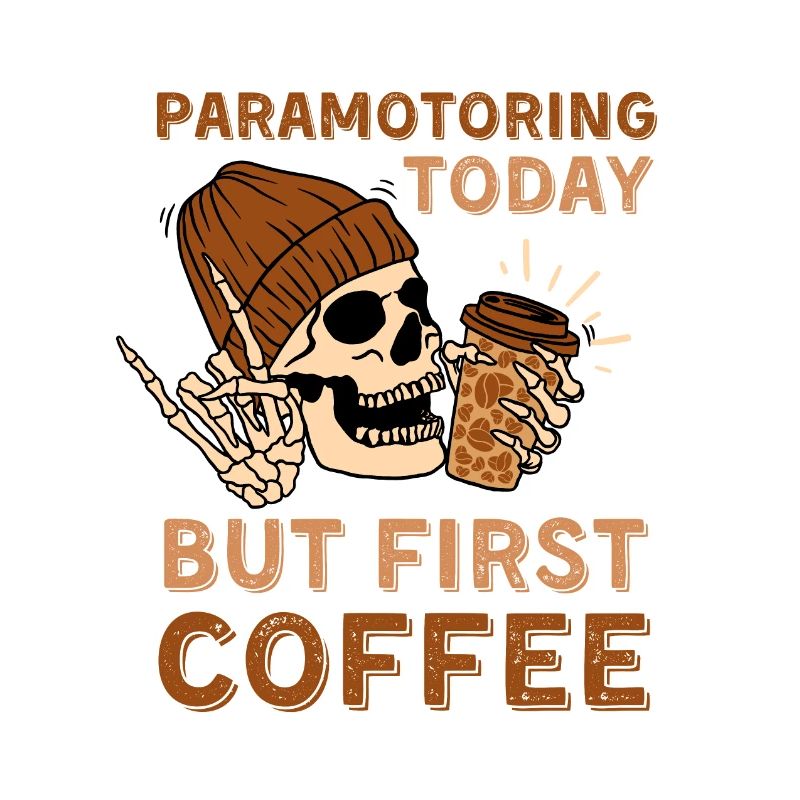 Café Squelette paramoteur